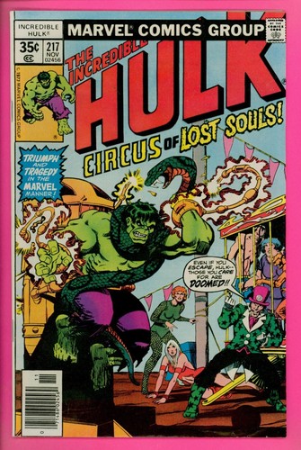 Incredibile hulk 217 0 - l'incredibile, fn