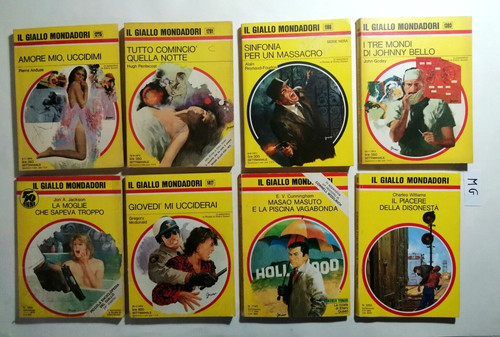 Lotto libri il - 8, giallo