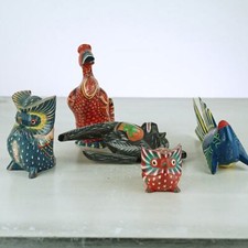 Animali legno etnici - in, 5pz