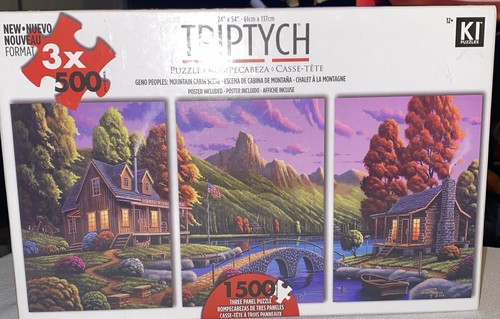 Puzzle trittico 1500 pezzi