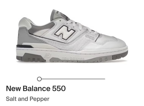 New balance 550 salt and - new,