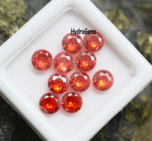 Zaffiro arancione naturale
