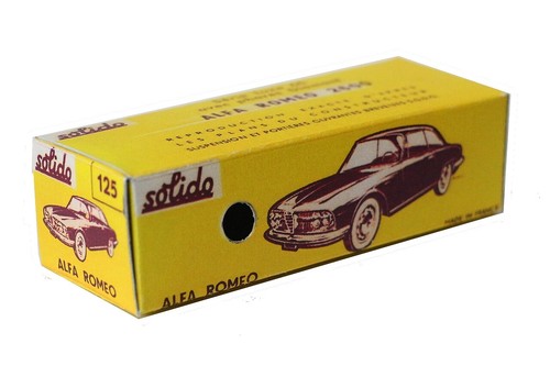 Solido boîte repro 125 - , alfa