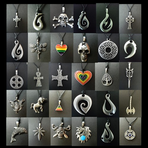 Collana celtica maori ciondolo - collana,
