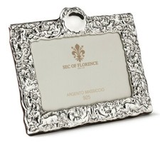 Cornice portafoto 6"x4" in argento sterling 925 massiccio "8005" / 10x15 GB