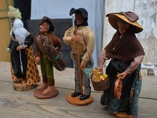 santon  de provence  statuine  presepe lotto  alt. 27  cm,