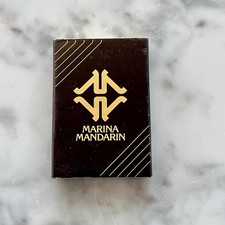 MANDARINA MANDARIN SINGAPORE FIAMMIFERI MATCHBOX MATCHES
