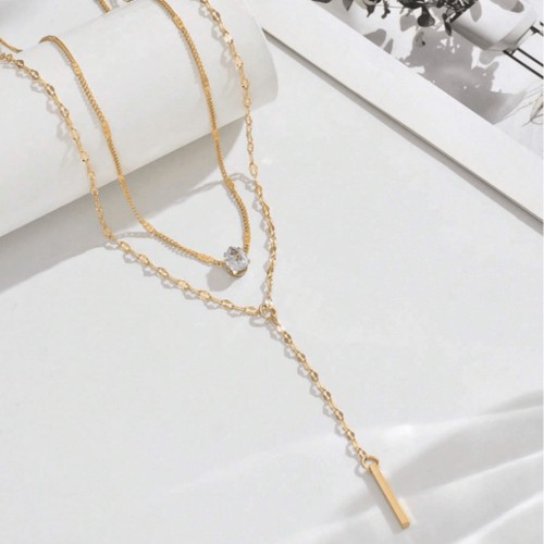 Collana donna acciaio - acciaio, inox
