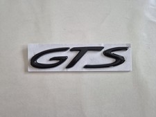 1 sticker latéral noir GTS