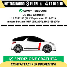 Tagliando per DS DS3 Cabriolet
