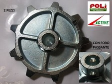 RUOTA TRAZIONE DENTATA PER MOTOCARRIOLA 1300 1310 1320 1330 ACTIVE CODICE 040112