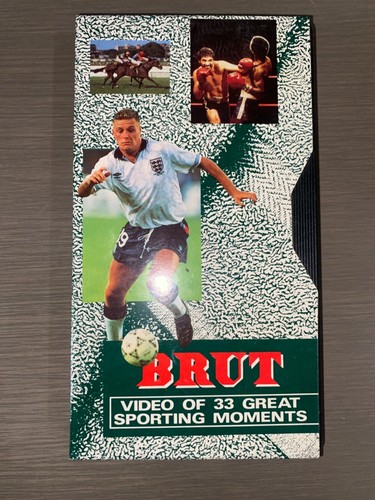 Rare brut aftershave vhs - rare,