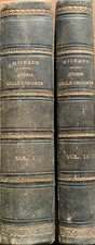 Michaud - Storia delle crociate / 2 volumi   [Batelli Firenze, 1842-1845]