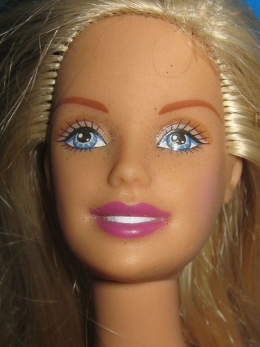 Blond first barbie - my,