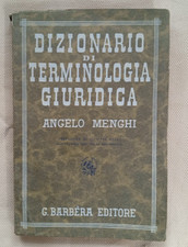 Angelo MENGHI Dizionario di