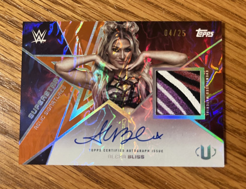 2025 topps wwe universe - wwe, alexa