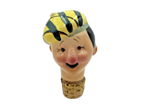 Uomo vintage con cappello - , da