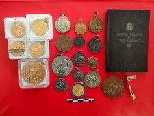 19 medaglie sportive, tiro a segno, esposizione Torino 1898 e 1911. 3 in argento