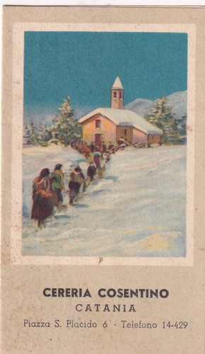 Calendarietto cereria - calendarietto,
