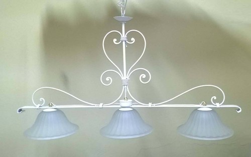 Lampadario bilancia ferro - bilancia, in