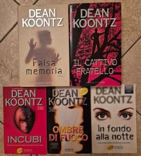 Stock 5 libri Dean Koontz