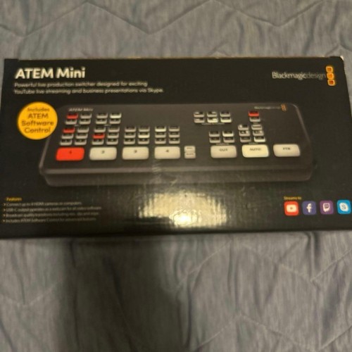 Blackmagic design atem mini - design,
