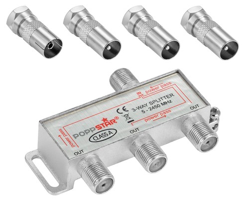 Poppstar partitore antenna - partitore, tv