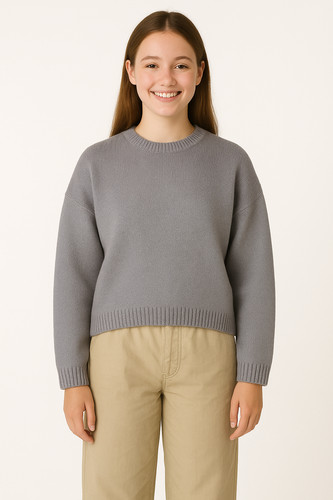 Maglione ragazza girocollo - maglione,