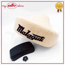 Sella velluto microfibra alcantara BEIGE MALAGUTI FIFTY HF tamburo 1978 81 SE05