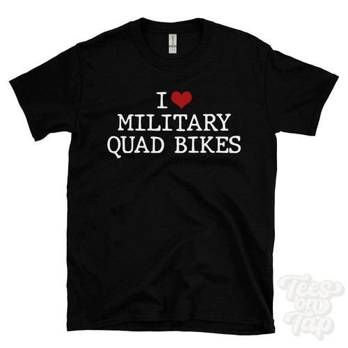 Maglietta quad militare love - maglietta,