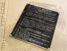 label plaque plaquette  POSTE