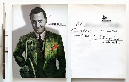 Alberto sordi autografato 2002 - alberto,