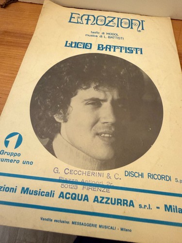 Lucio battisti emozioni - battisti,