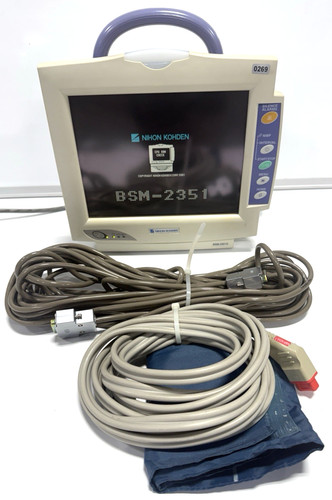 Nihon kohden bsm 2351a monitor - kohden, bsm-2351a