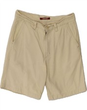 CARRERA Mens Chino Shorts IT 50 Large W34 Beige Cotton CY62