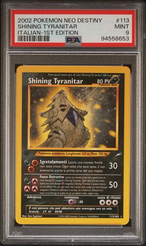 Shining tyranitar 113 105 psa - 113/105,