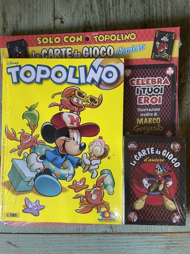 Carte autore topolino 3585 - topolino,