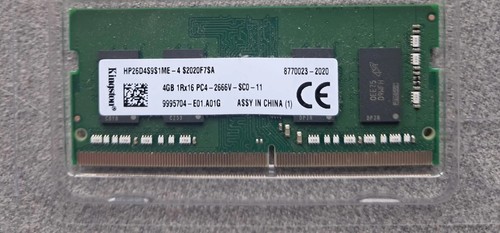 Modulo ram memoria kingston - ram,
