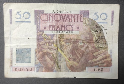 Francia banconota 50 - francia,