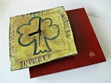 Giancarlo Montuschi per Spirale Arte orologio scultura 4 stagioni ceramica Raku 