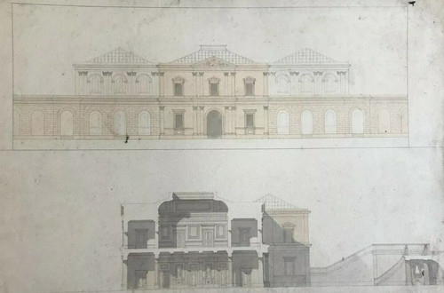 Edificio architettura piani - architettura, e