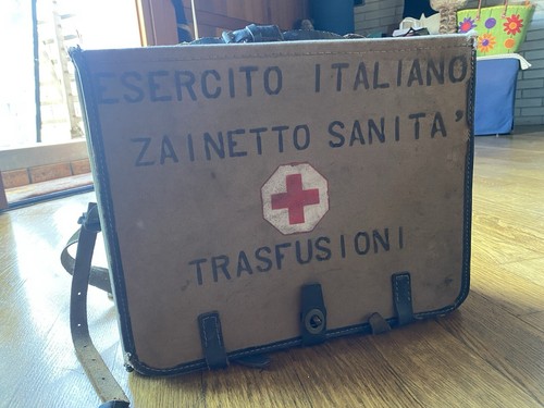 Zaino sanità militare vintage - sanità,