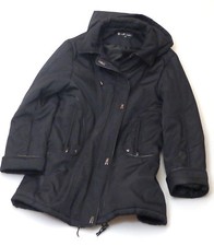 PRL) GIACCONE PIUMINO ELLEN ROSE DONNA TG. 50 BLACK WOMAN WINTER JACKET COAT  