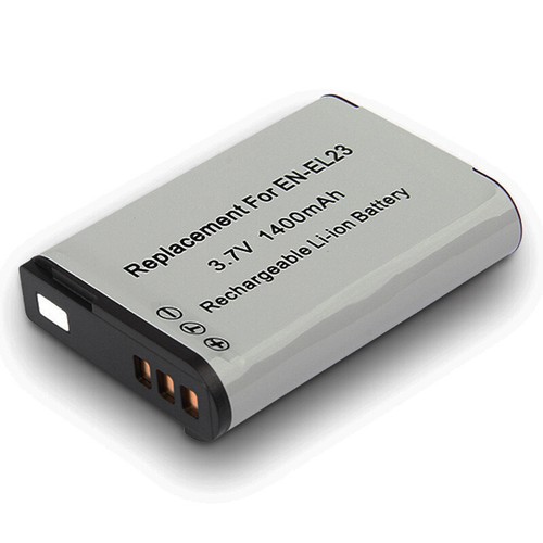 Batteria 1400mah per nikon - batteria,