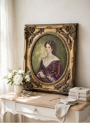 Ritratto vittoriano donna - ritratto,