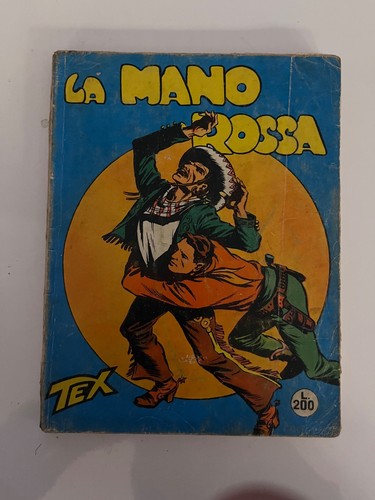 Tex mano rossa - mano,
