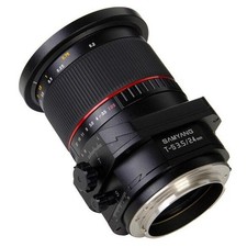 LK Samyang Obiettivo Tilt-Shift 24mm f/3.5 per Reflex Canon AF
