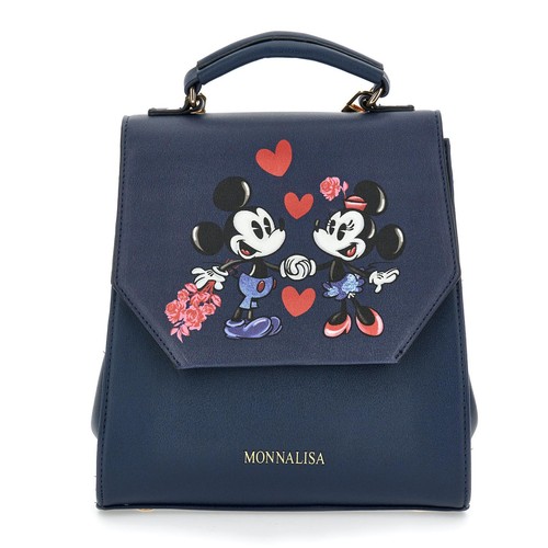 Monnalisa zaino blu mickey - monnalisa,