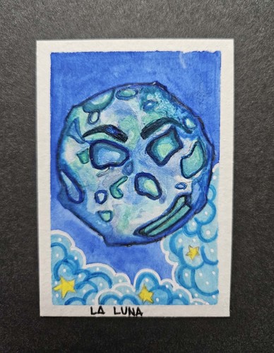 Aceo originale astratto - aceo,