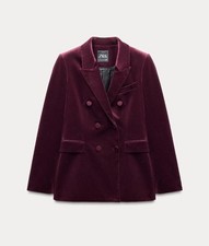 Blazer doppiopetto velluto